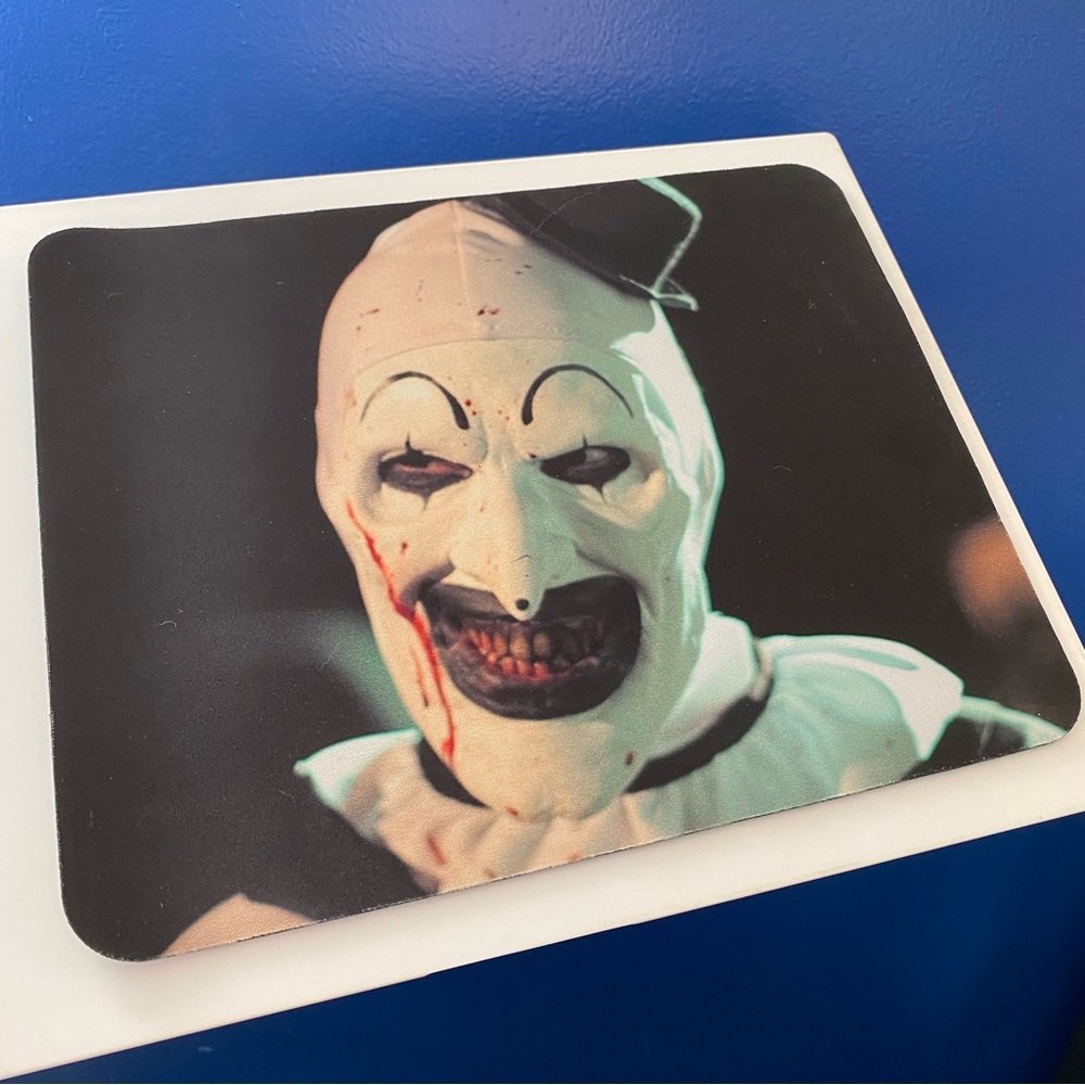 Art the Clown Mouse Pad